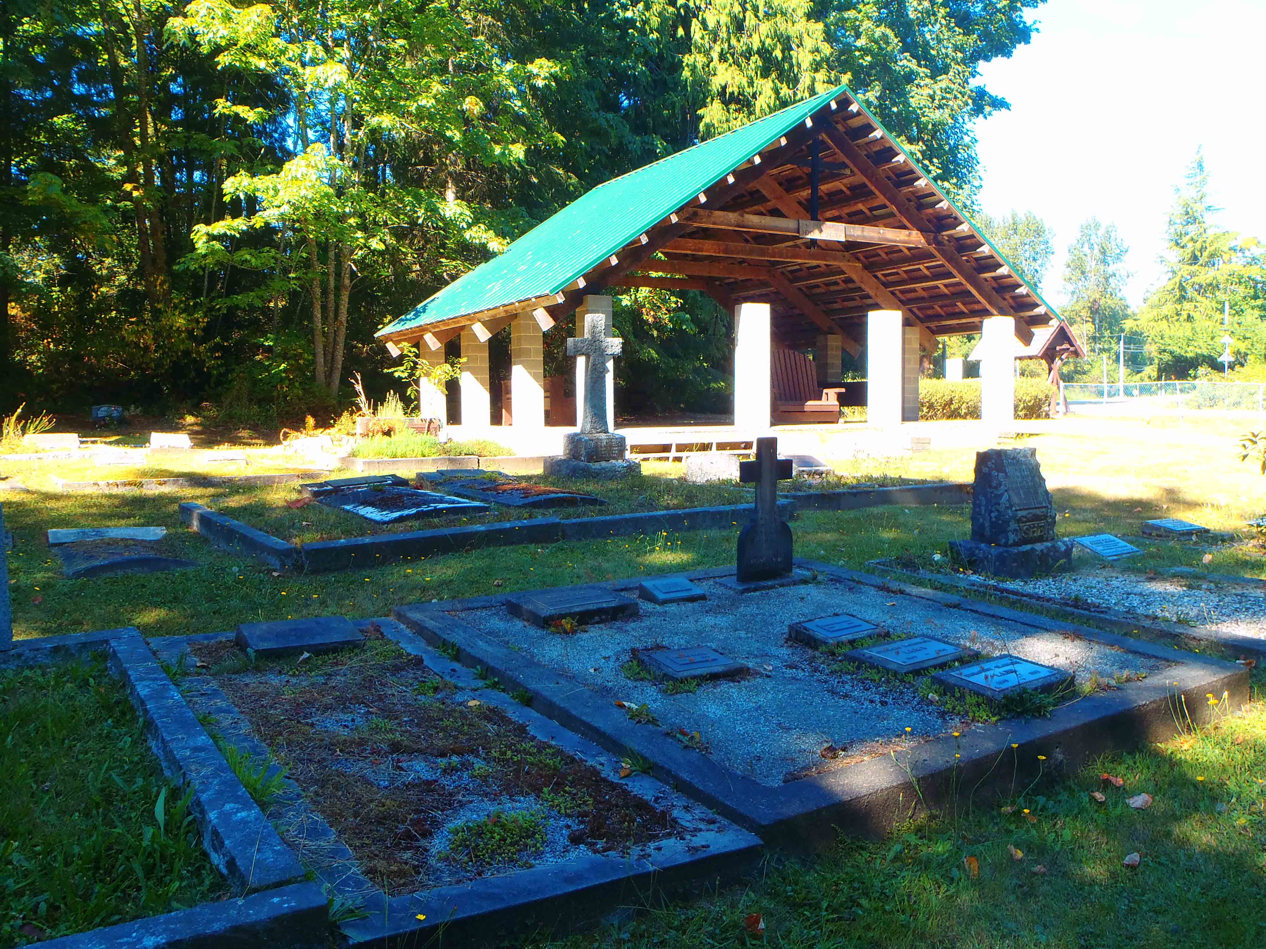 All Sints' Anglican Cemetery, Westholme, B.C.